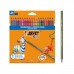 LÁPIS DE CORES BIC EVOLUTION STRIPES 24 CORES LÁPIS DE CORES BIC EVOLUTION STRIPES 24 CORES